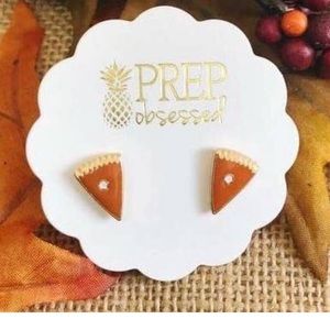 Pumpkin pie 🥧 earrings